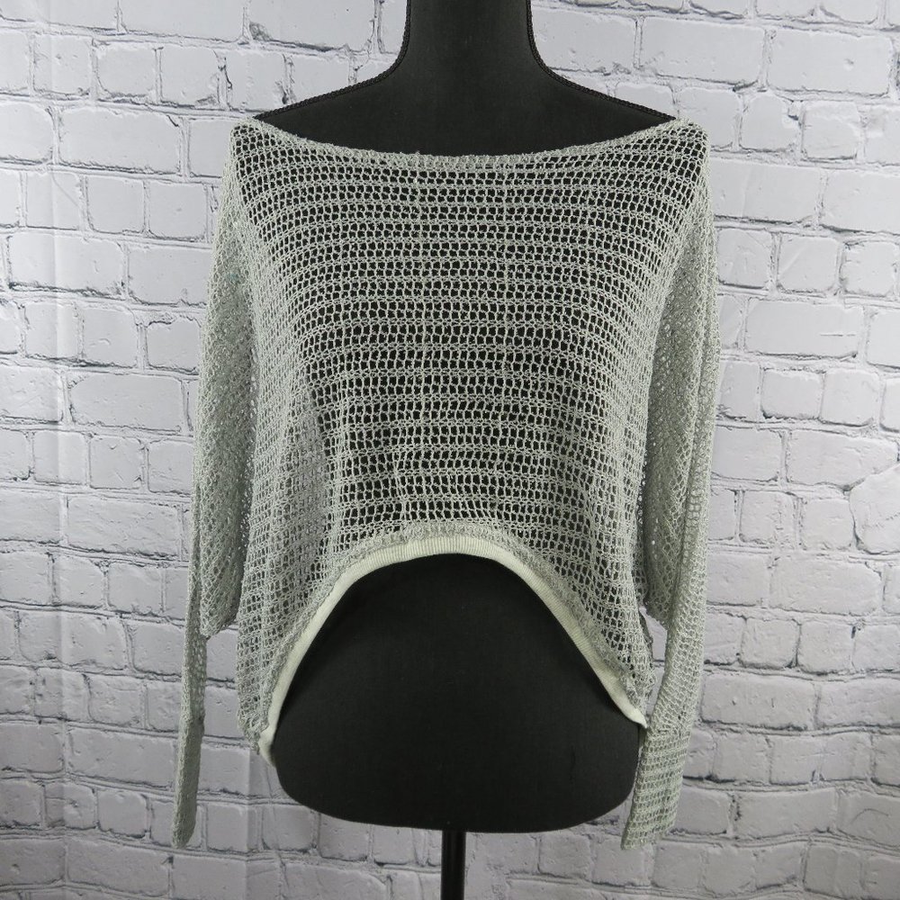 Women's Oversized Long Sleeve Knit Top